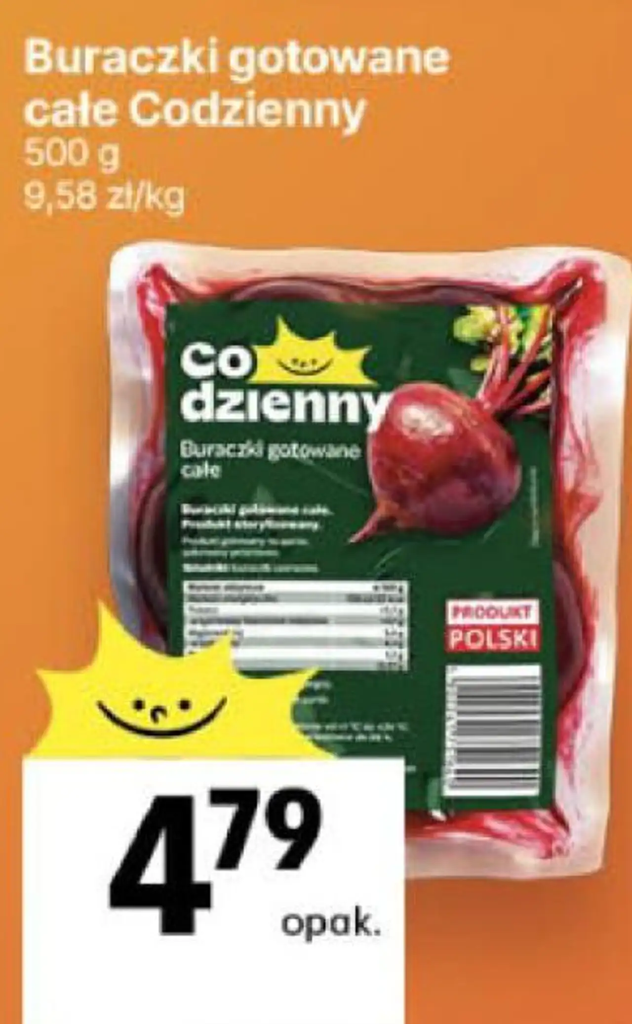Buraczki gotowane całe Codzienny