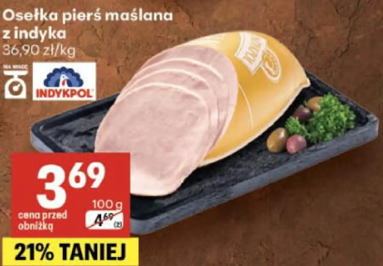 Osełka pierś maślana z indyka Indykpol