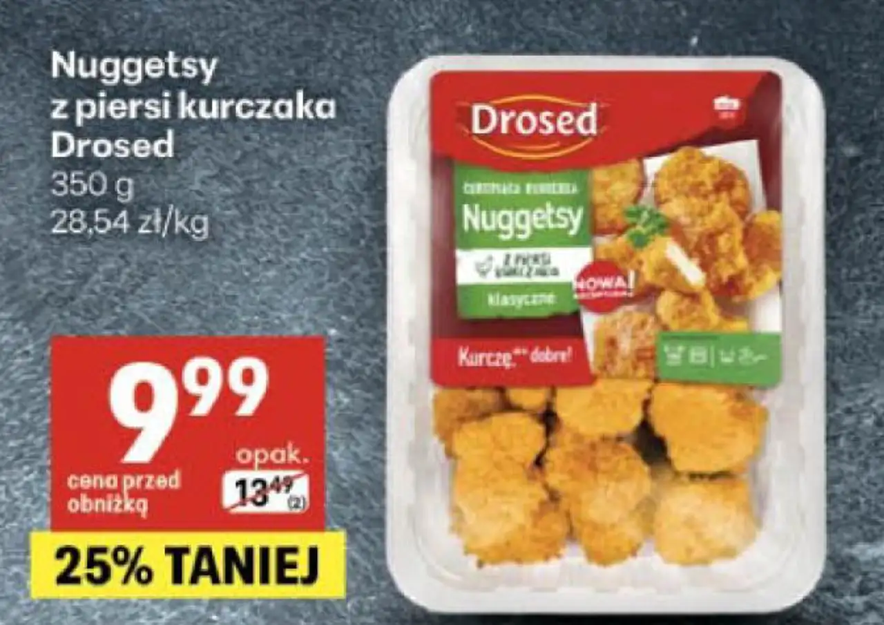 Nuggetsy z piersi kurczaka Drosed