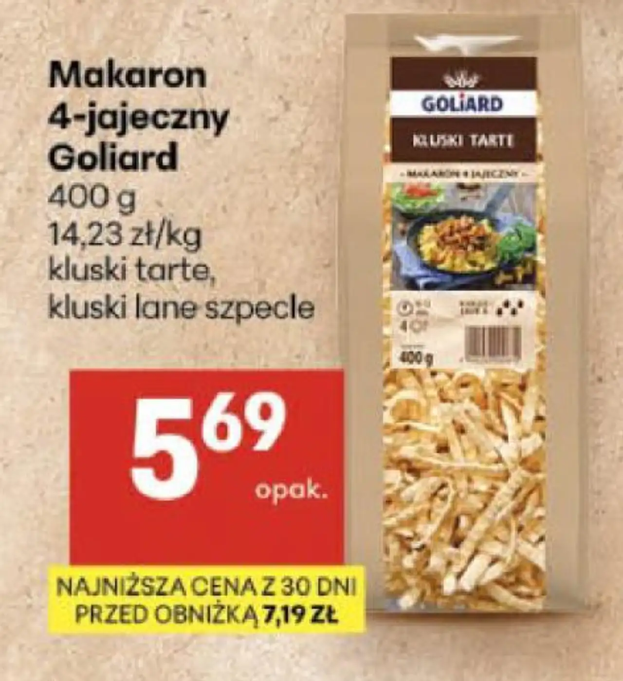 Makaron 4-jajeczny Goliard