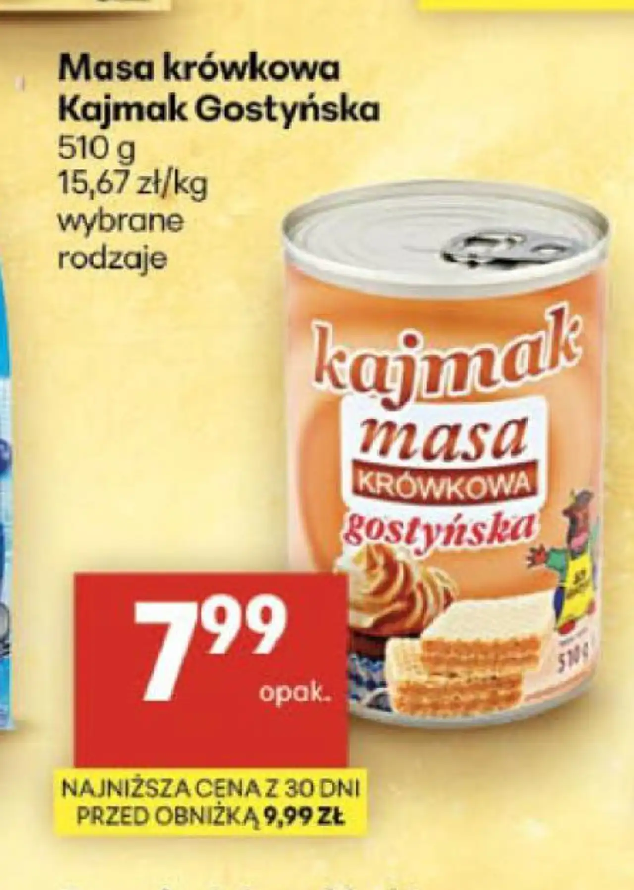 Masa krówkowa Kajmak Gostyńska