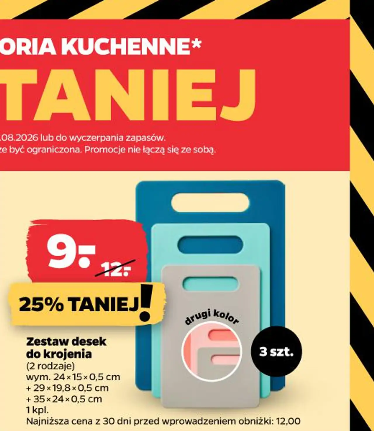 Zestaw desek do krojenia