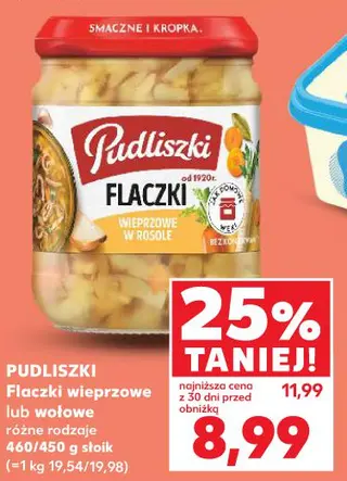 - Pudliszki Flaczki wieprzowe lub wołowe - Kaufland