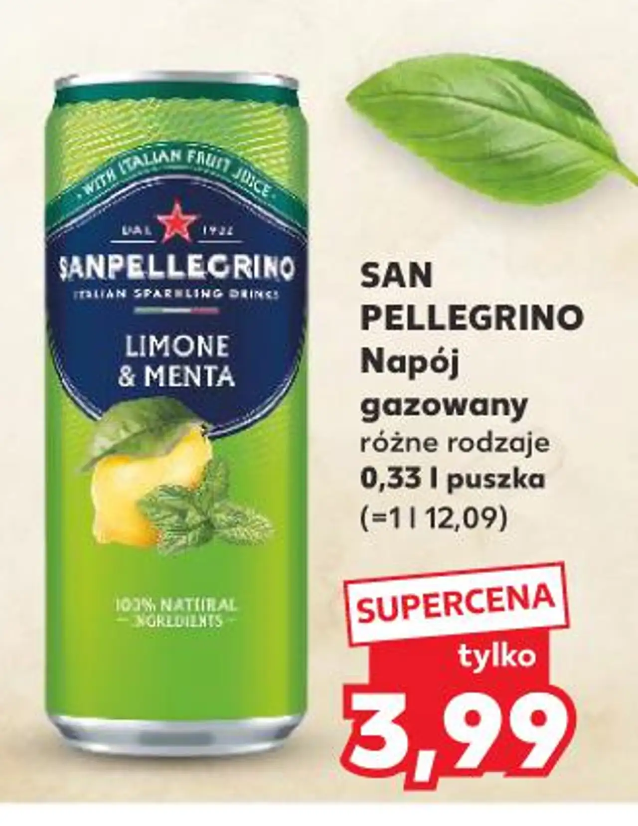San Pellegrino Napój gazowany