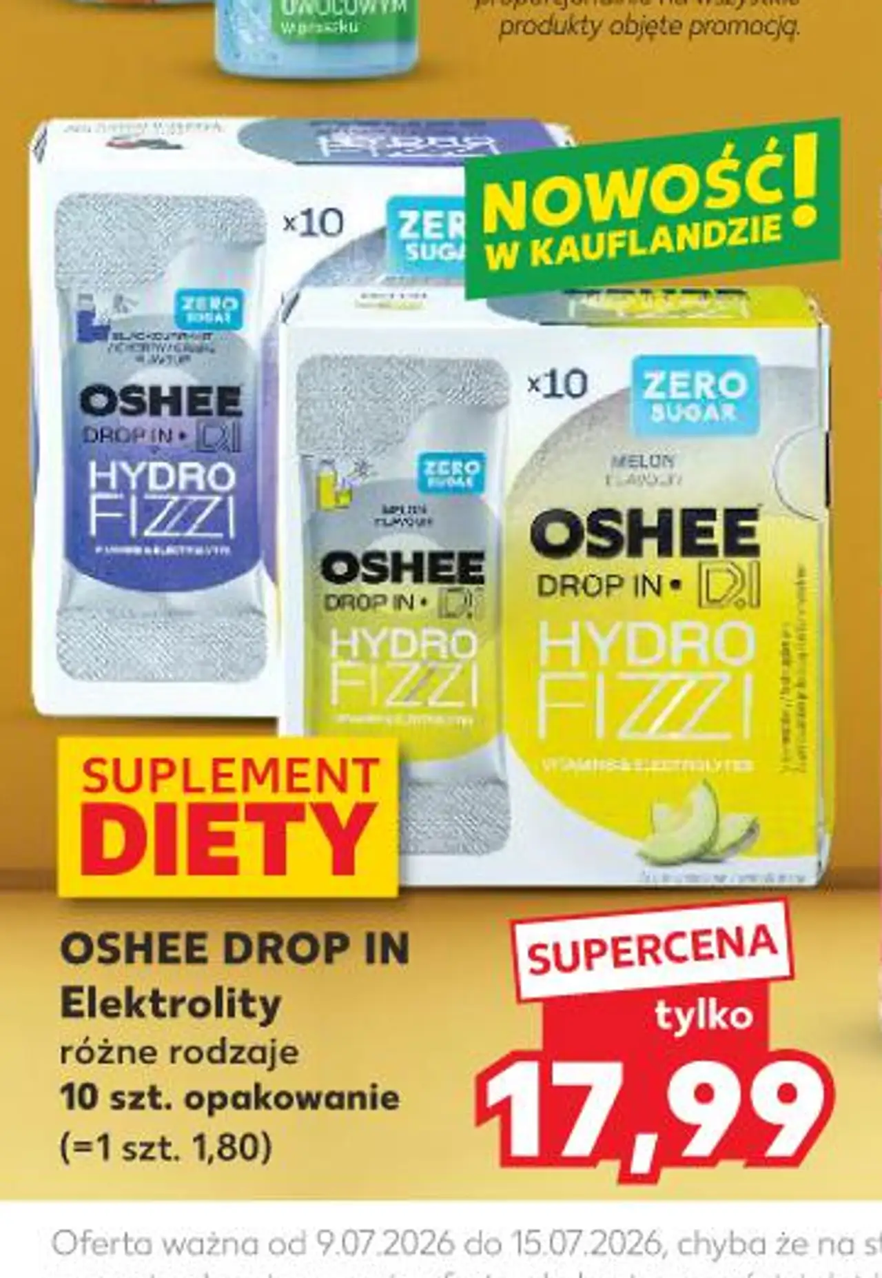 Oshee Drop In Elektrolity