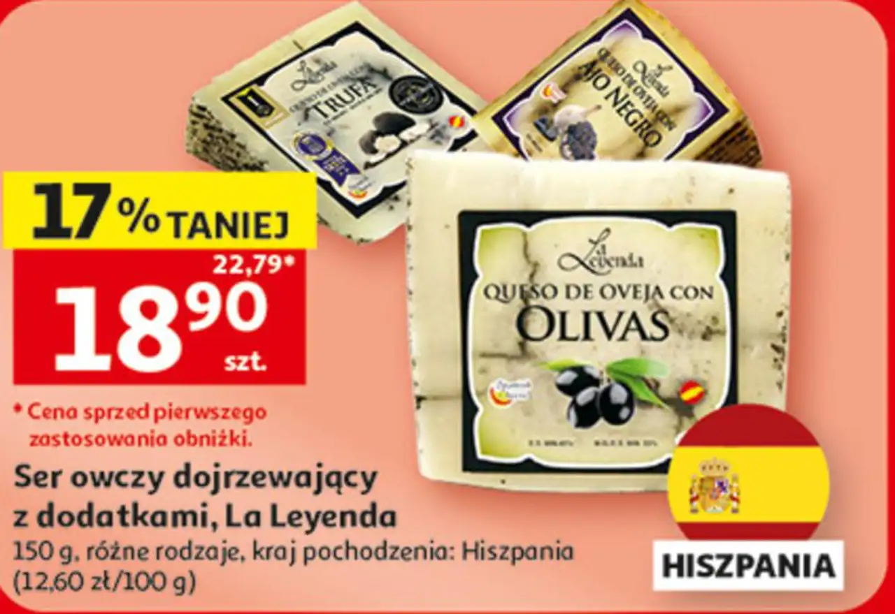 Ser owczy dojrzewający z dodatkami, La Leyenda