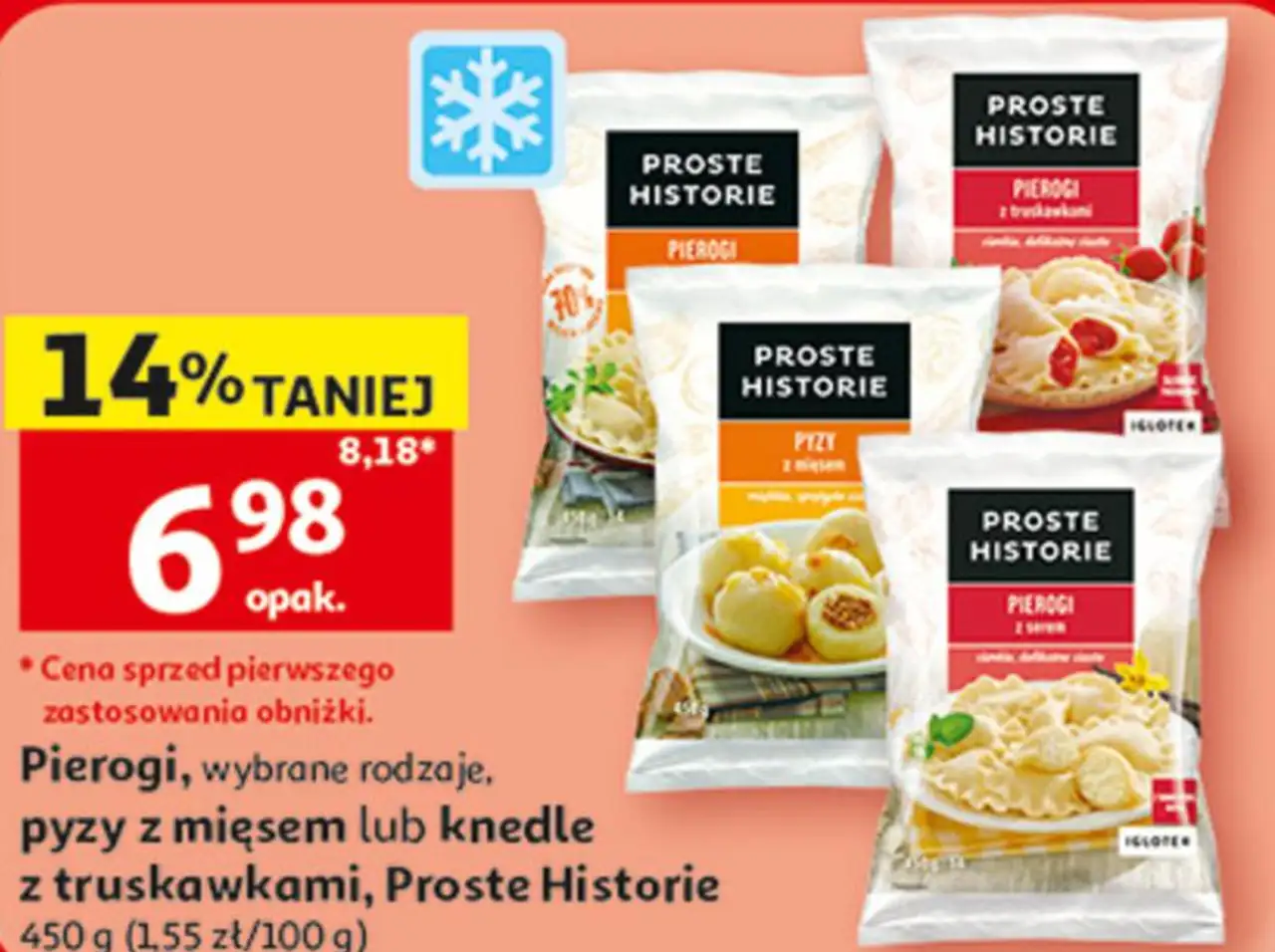 Pierogi, wybrane rodzaje, pyzy z mięsem lub knedle z truskawkami, Proste Historie