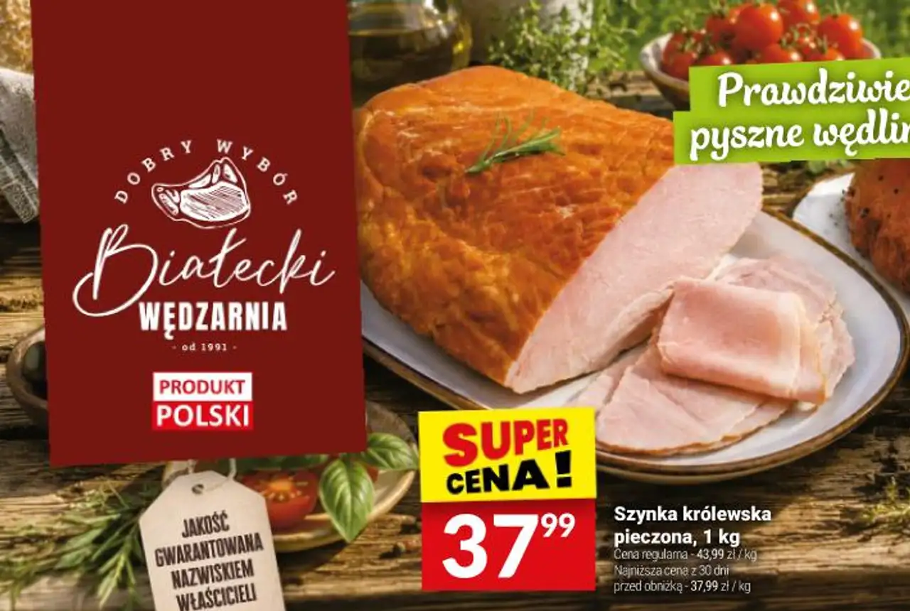 Szynka królewska pieczona, 1 kg