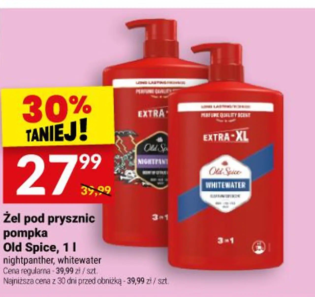 Żel pod prysznic pompka Old Spice