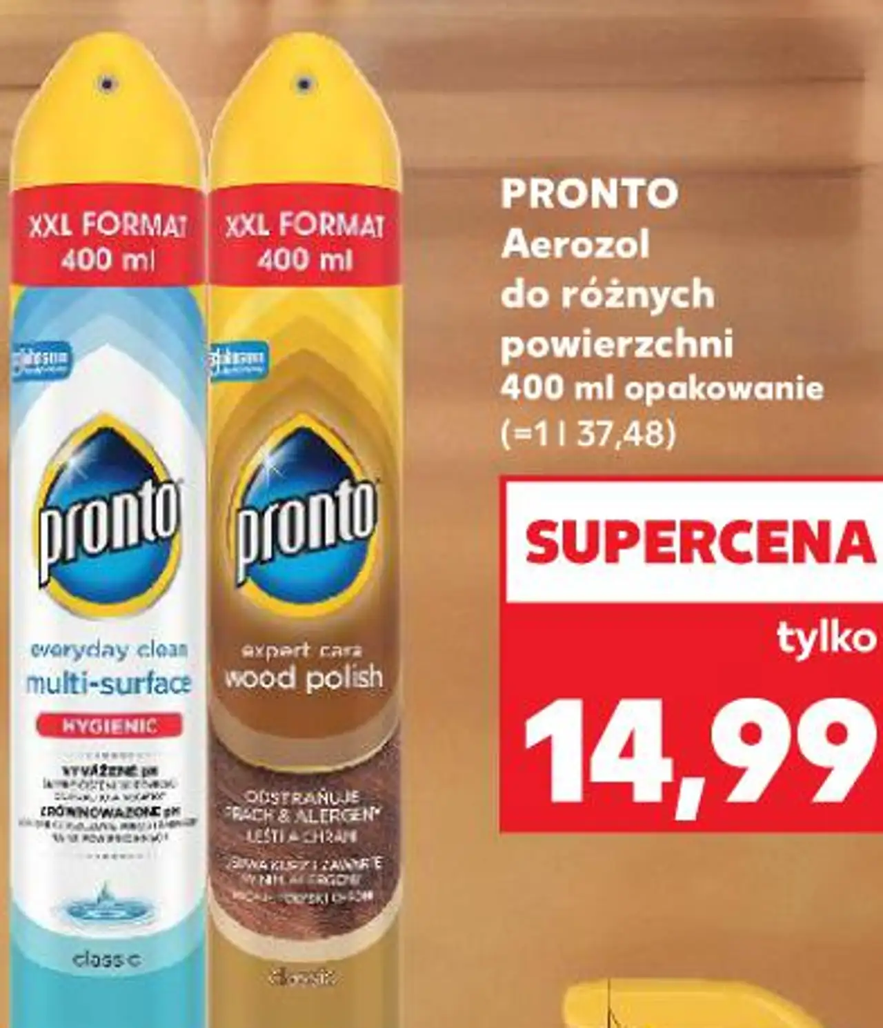 PRONTO Aerozol do różnych powierzchni