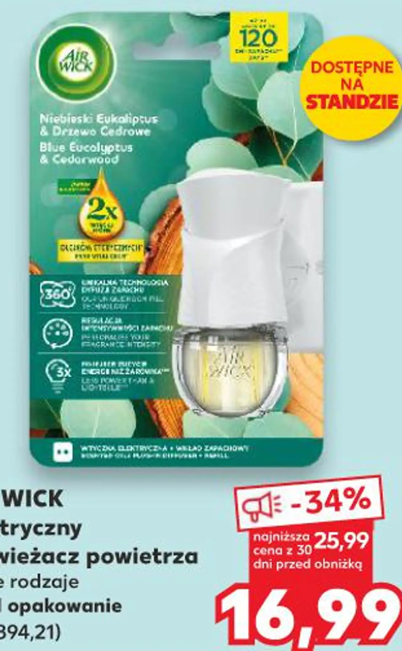 AIRWICK Elektryczny odświeżacz powietrza