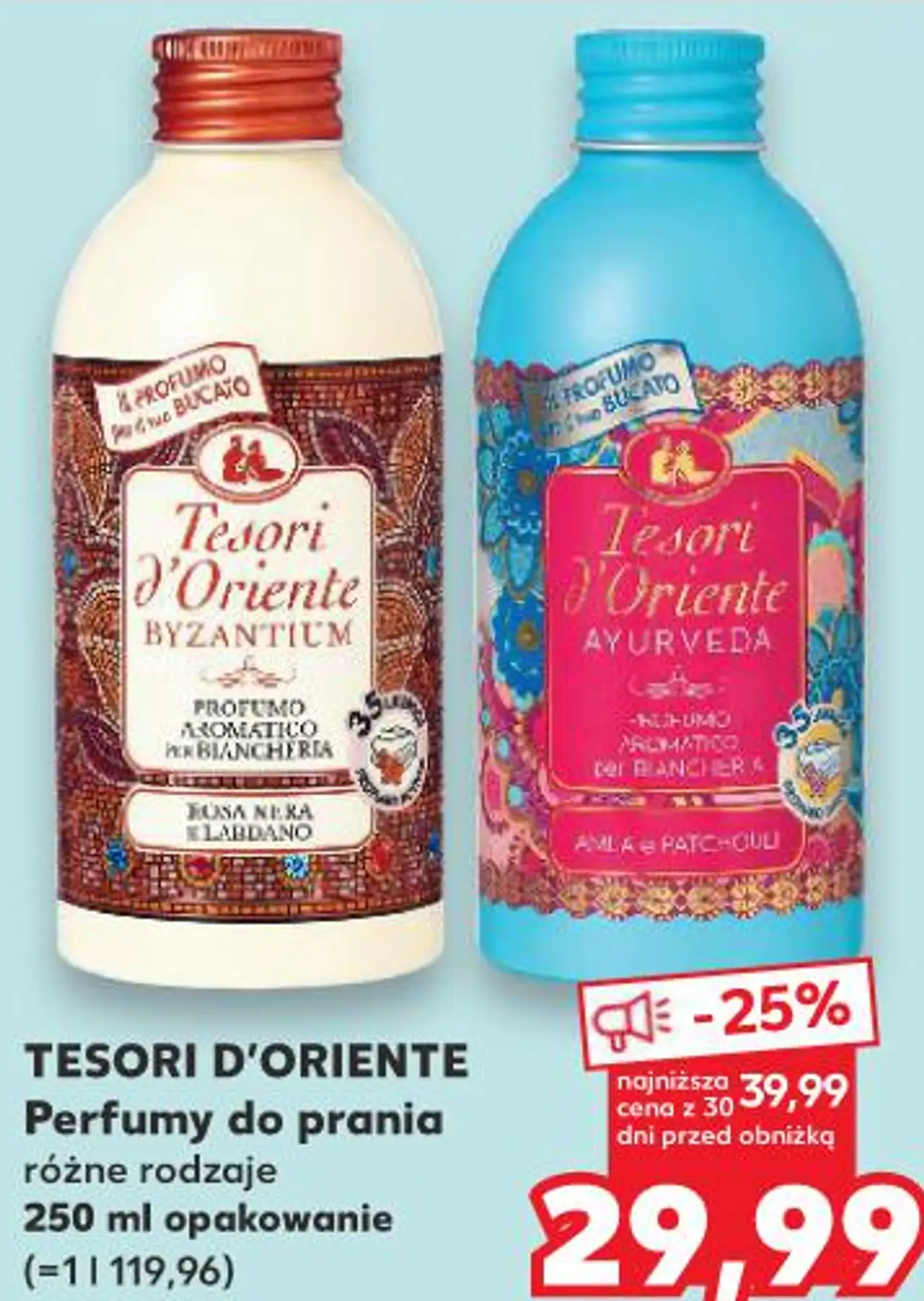 TESORI D'ORIENTE Perfumy do prania