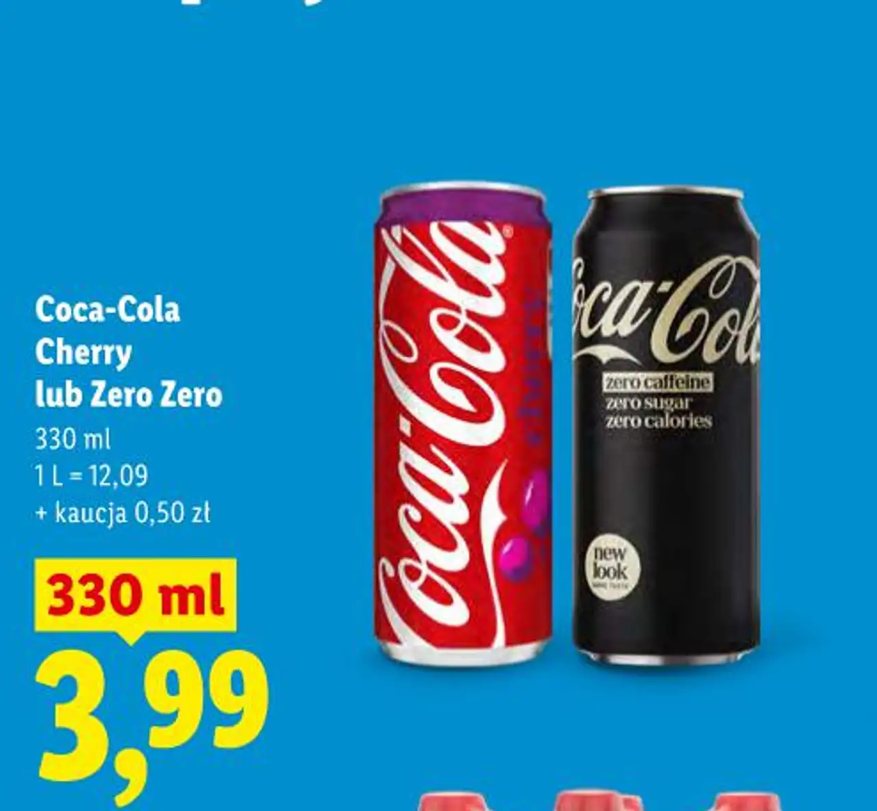 Coca-Cola Cherry lub Zero Zero