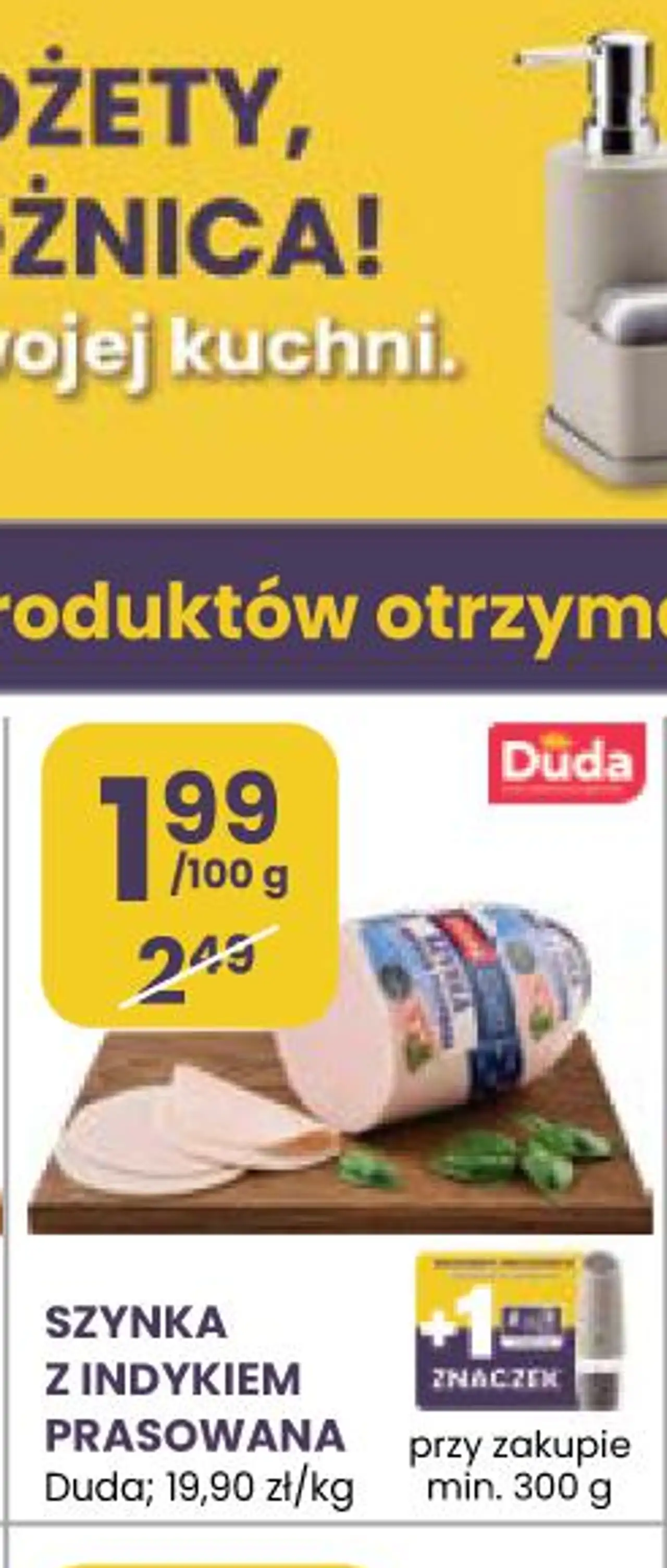 SZYNKA Z INDYKIEM PRASOWANA Duda