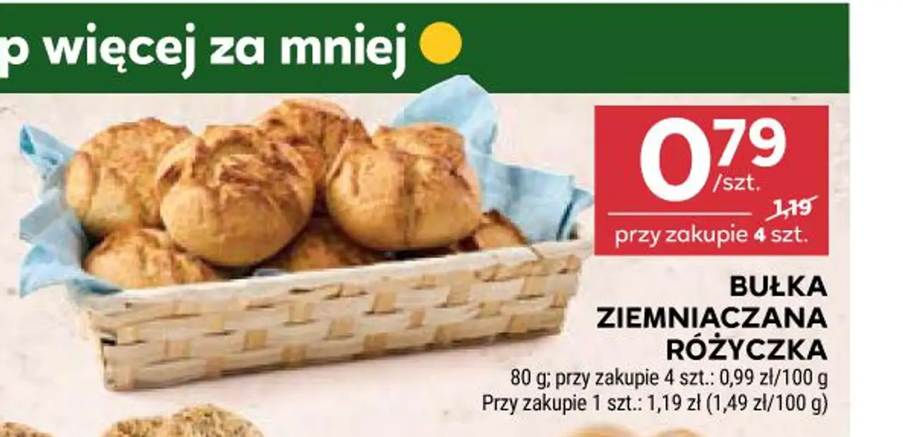 Bułka Ziemniaczana Różyczka