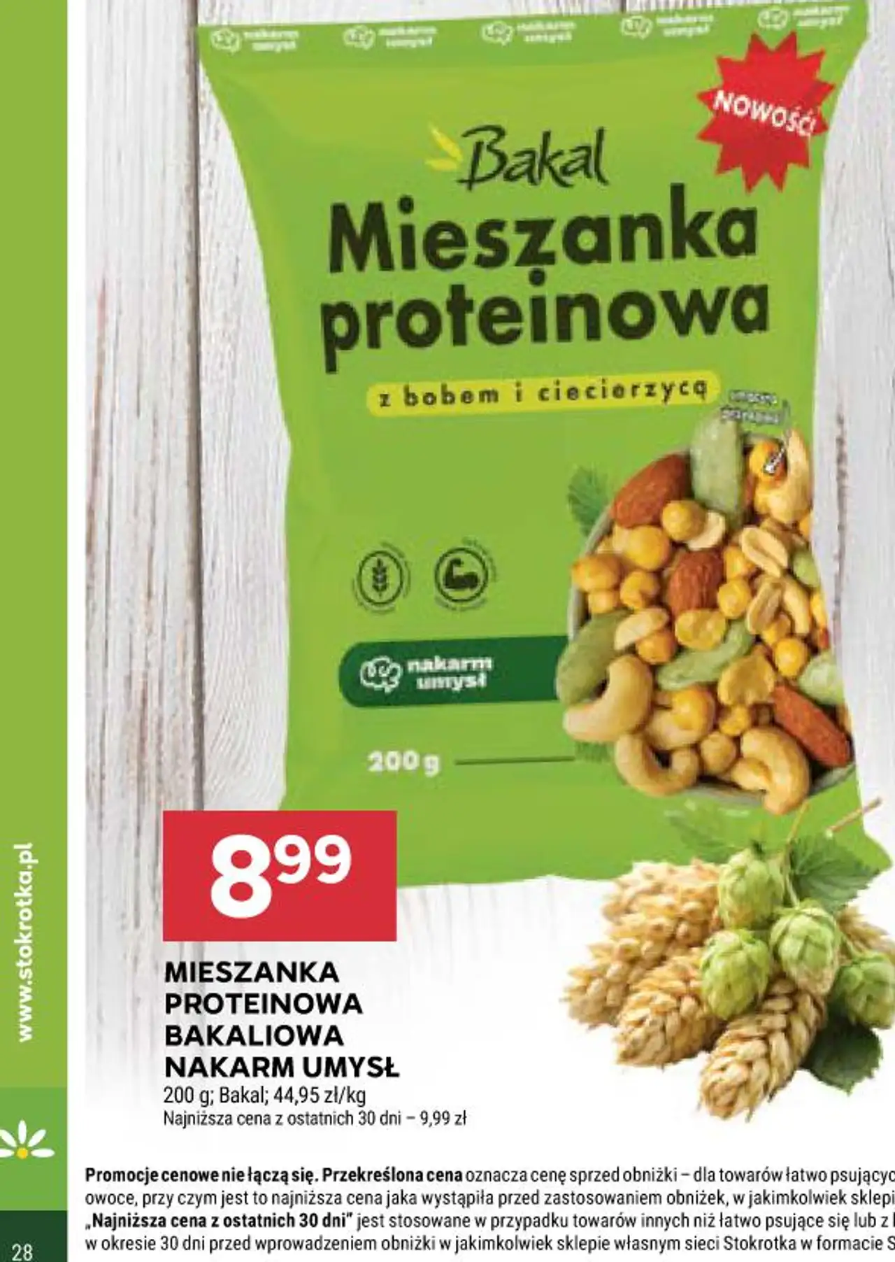 Bakal Mieszanka Proteinowa Bakaliowa Nakarm Umysł