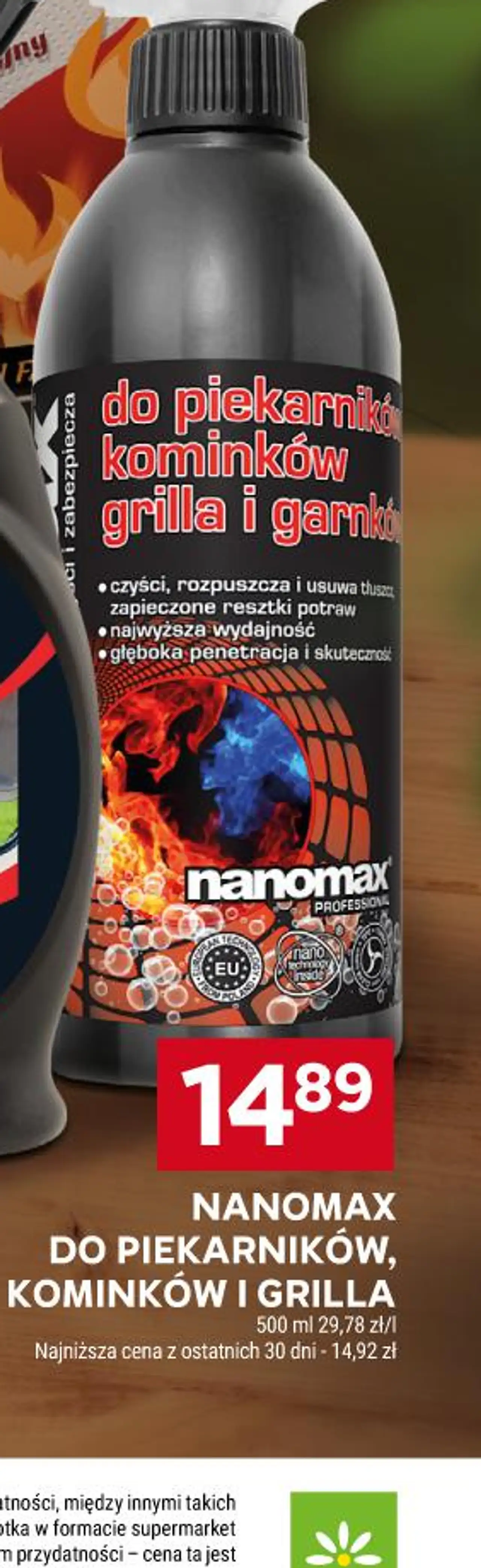 NANOMAX DO PIEKARNIKÓW, KOMINKÓW I GRILLA