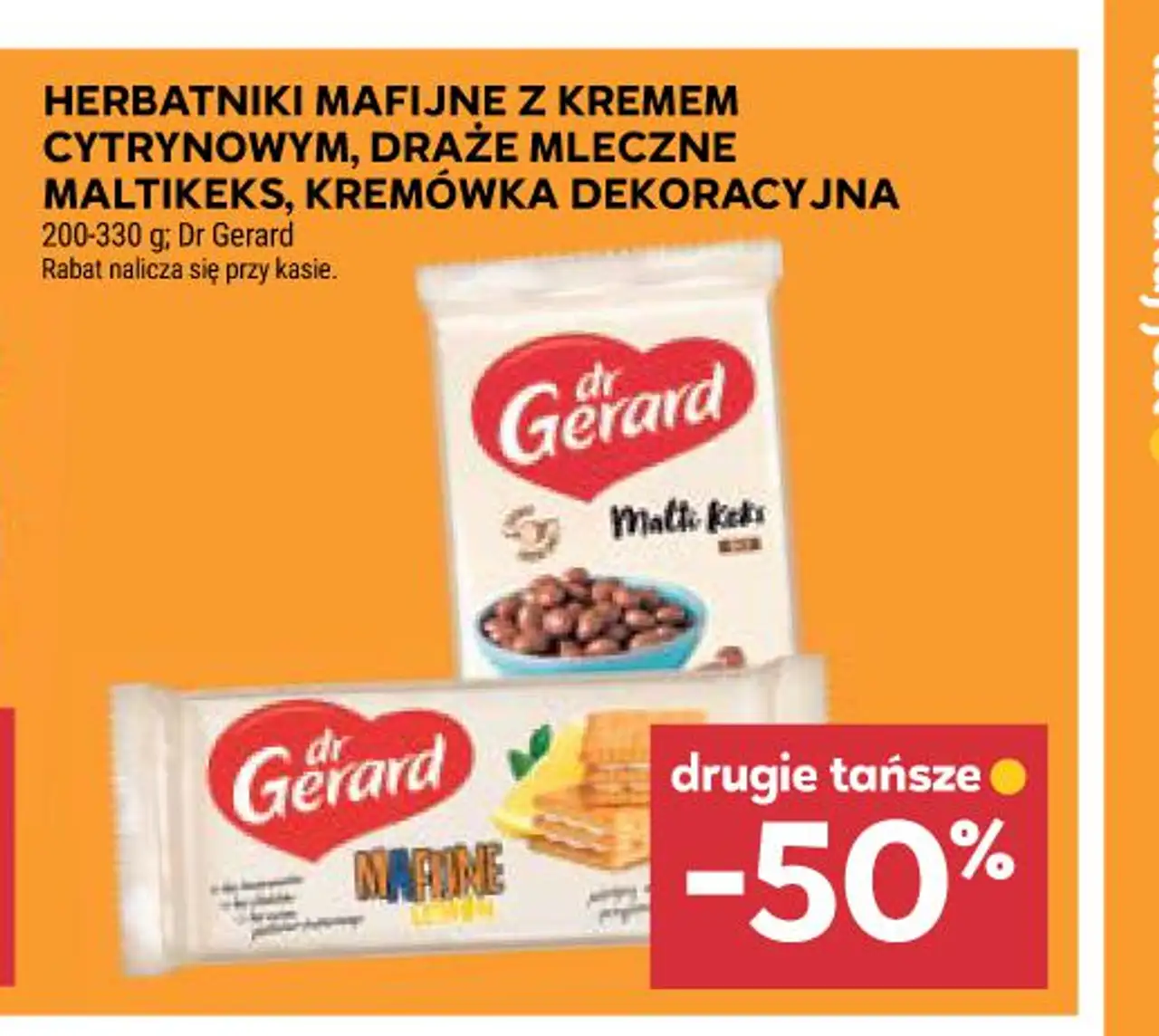 Herbatniki mafijne z kremem cytrynowym, draże mleczne Maltikeks, kremówka dekoracyjna Dr Gerard