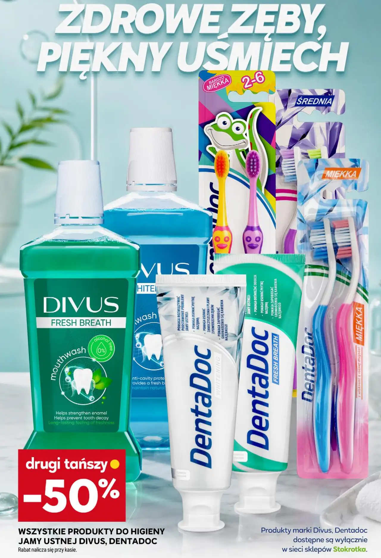 Wszystkie produkty do higieny jamy ustnej Divus, Dentadoc
