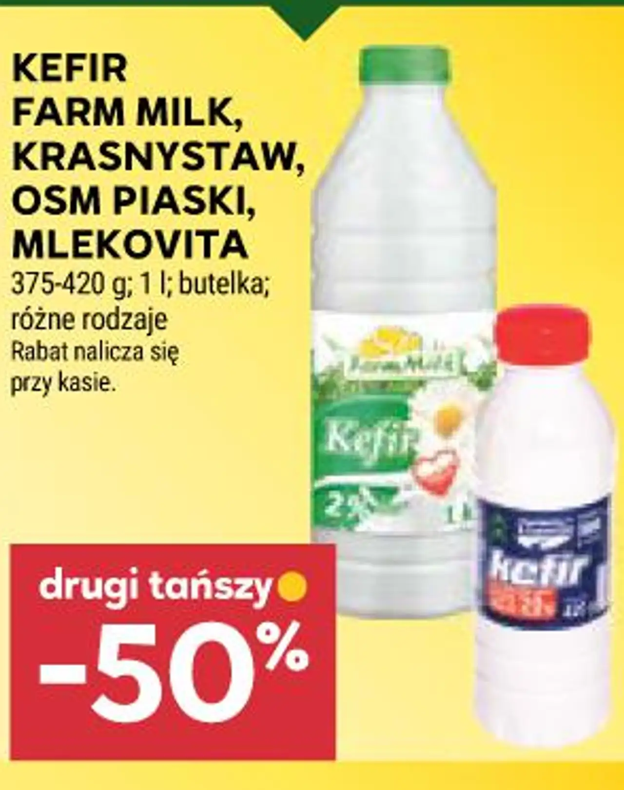 Kefir Farm Milk, Krasnystaw, OSM Piaski, Mlekovita