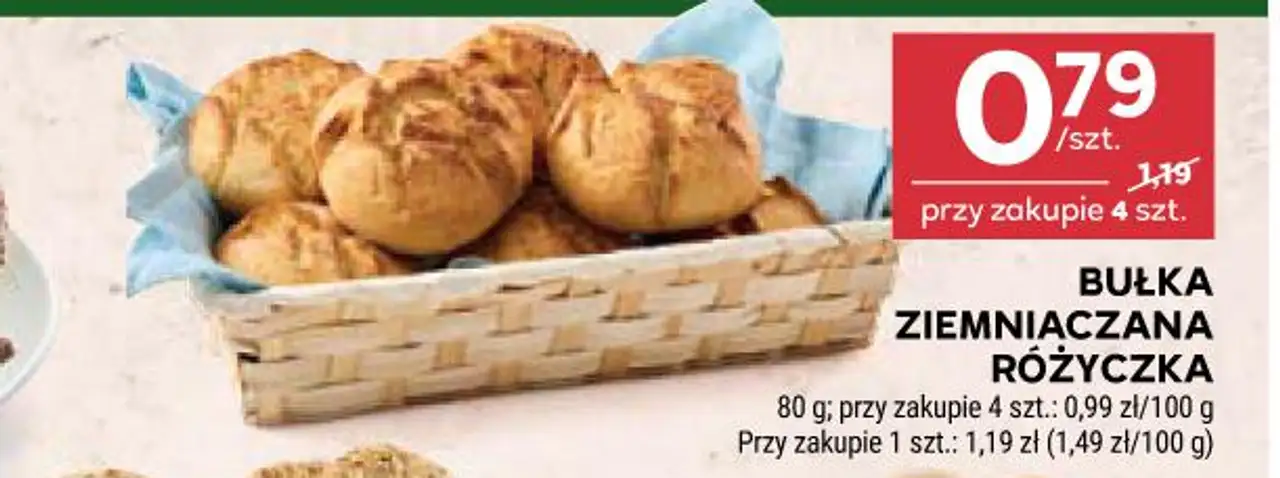 Bułka ziemniaczana Różyczka