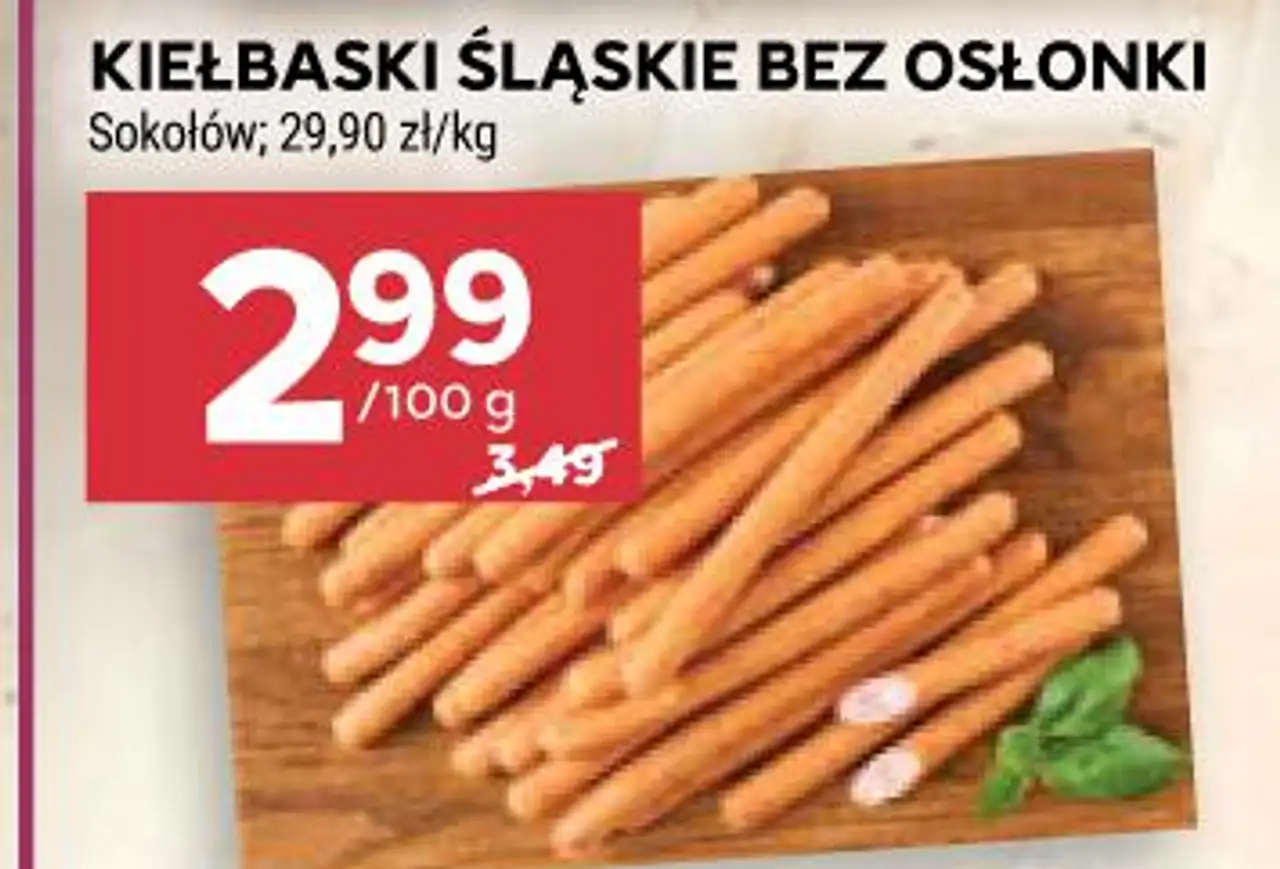 Sokołów Kiełbaski śląskie bez osłonki