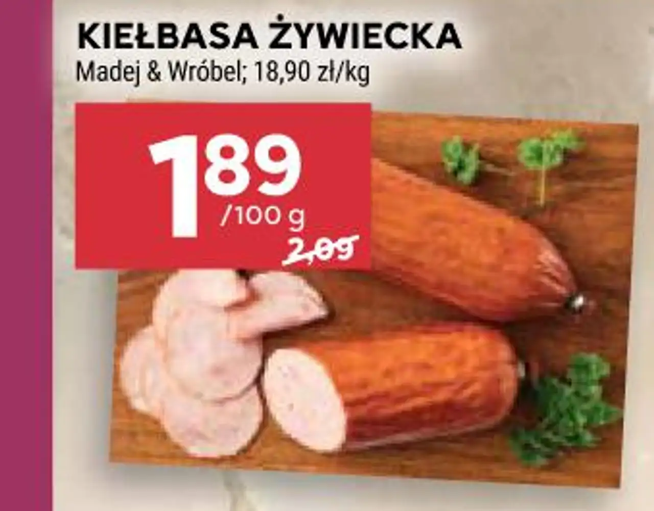 Madej & Wróbel Kiełbasa Żywiecka