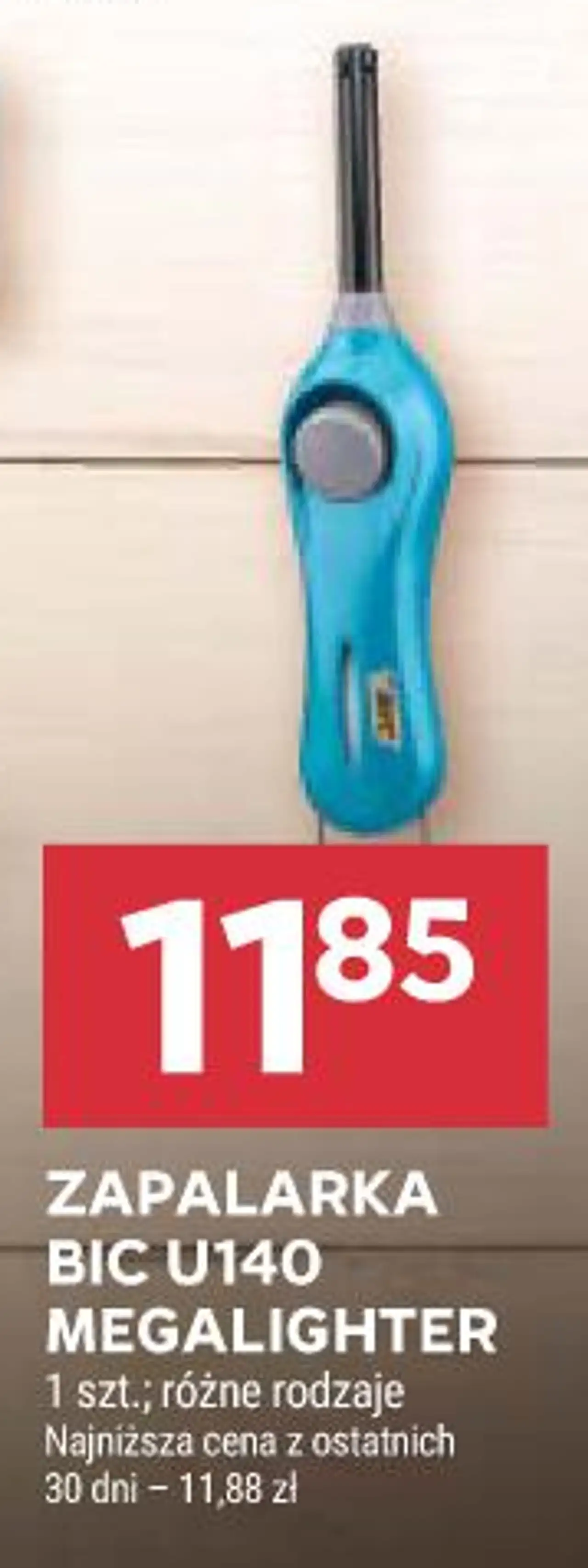 Zapalarka BIC U140 Megalighter