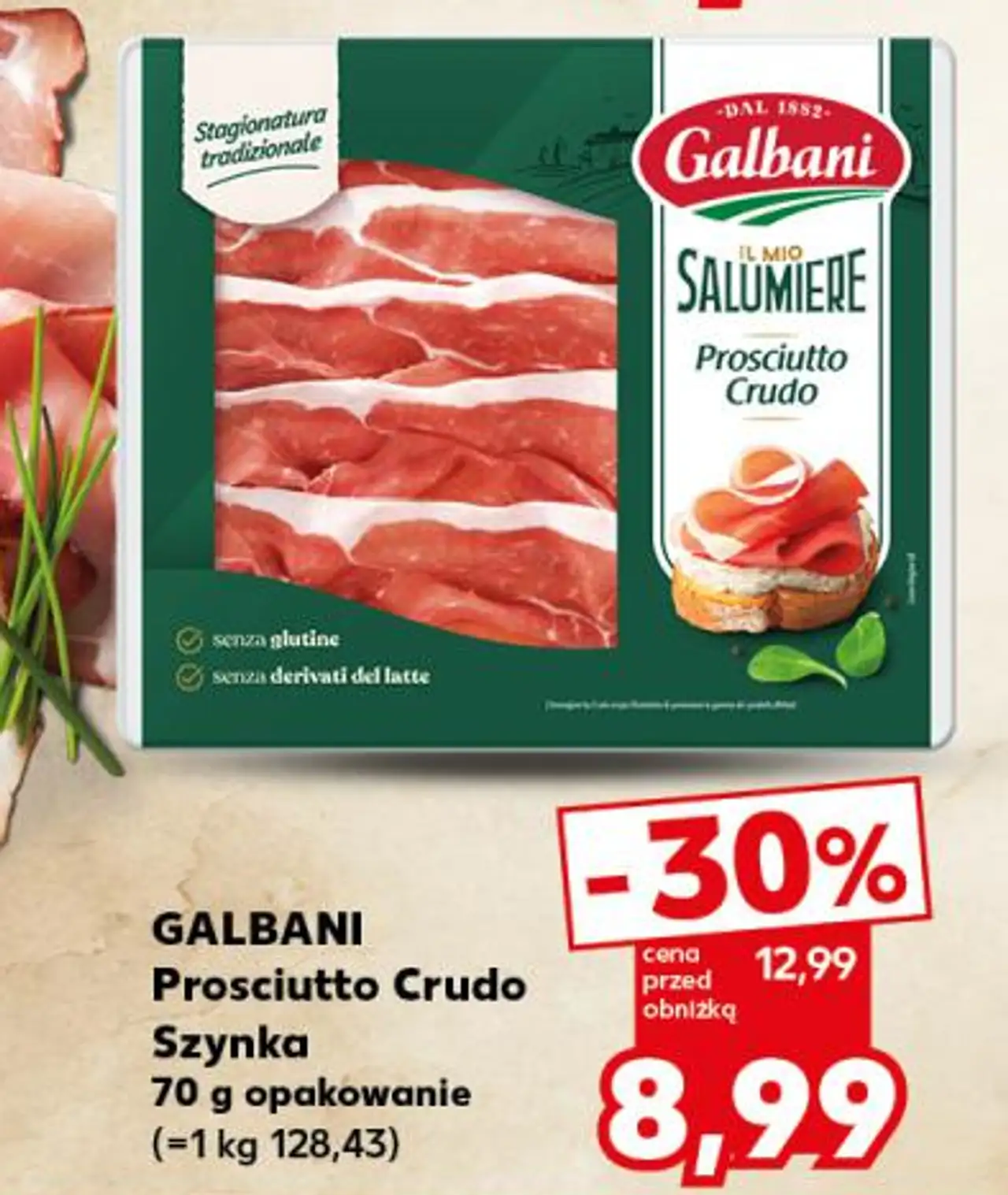 Prosciutto Crudo Szynka GALBANI