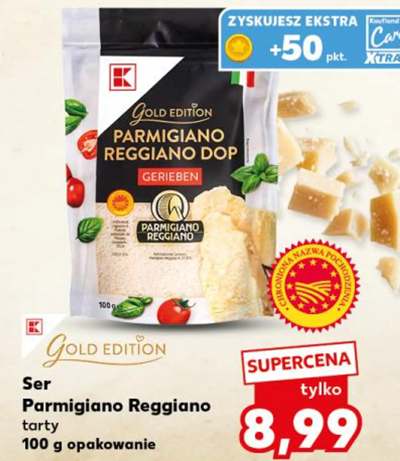 K Gold Edition Ser Parmigiano Reggiano tarty