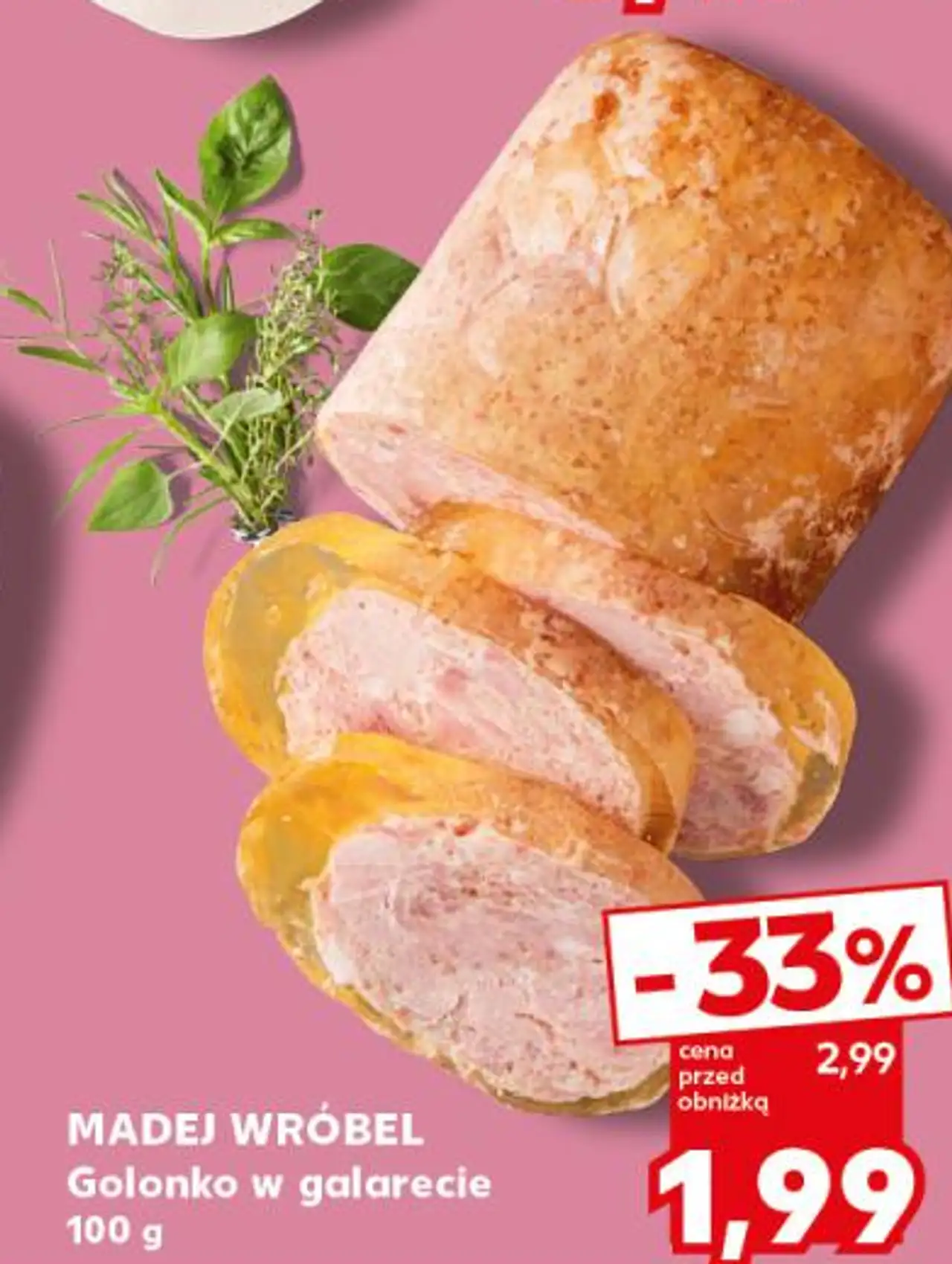 Madej Wróbel Golonko w galarecie 100 g