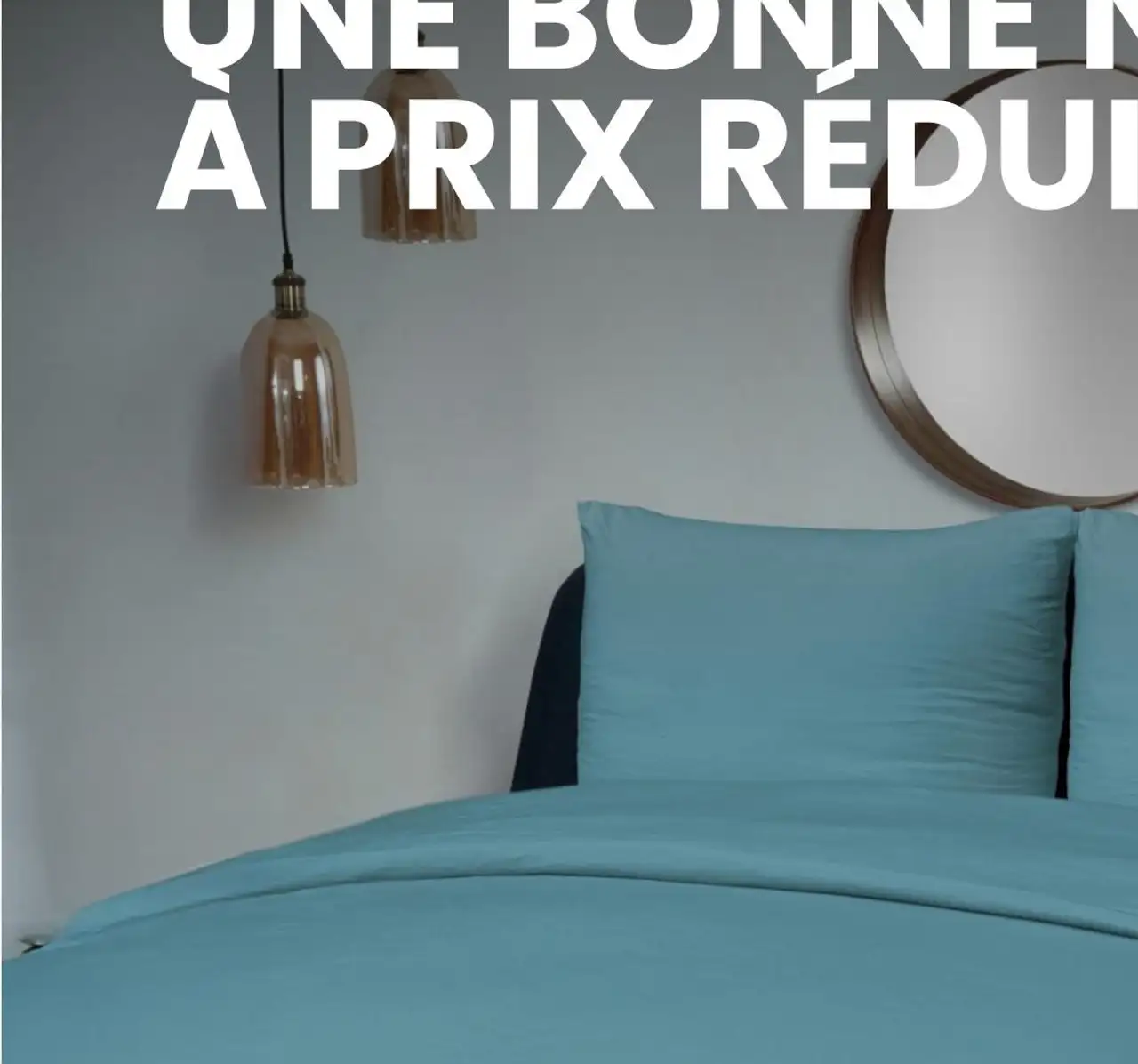 Parure ALICIA - Housse de couette 260x240 cm + 2 taies 63x63 cm