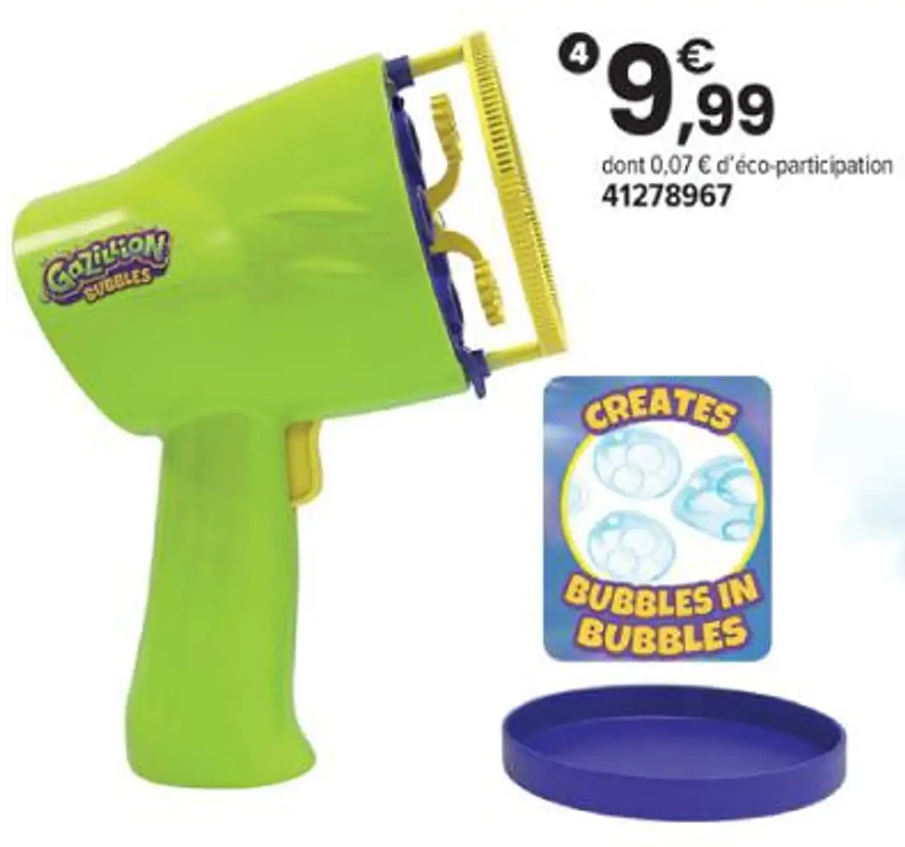 GAZILLION - BUBBLE IN BUBBLE BLASTER + 118 ML