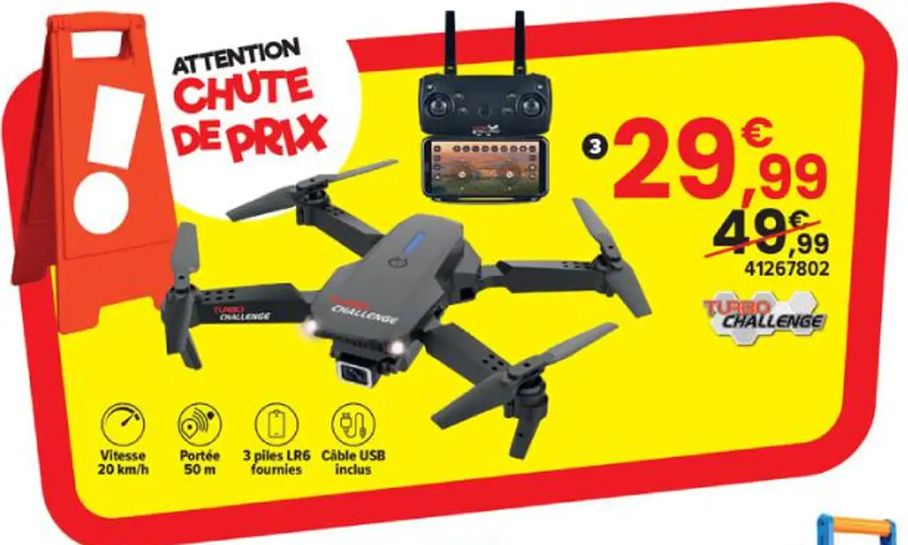 TURBO CHALLENGE ELITE DRONE ESSENTIAL