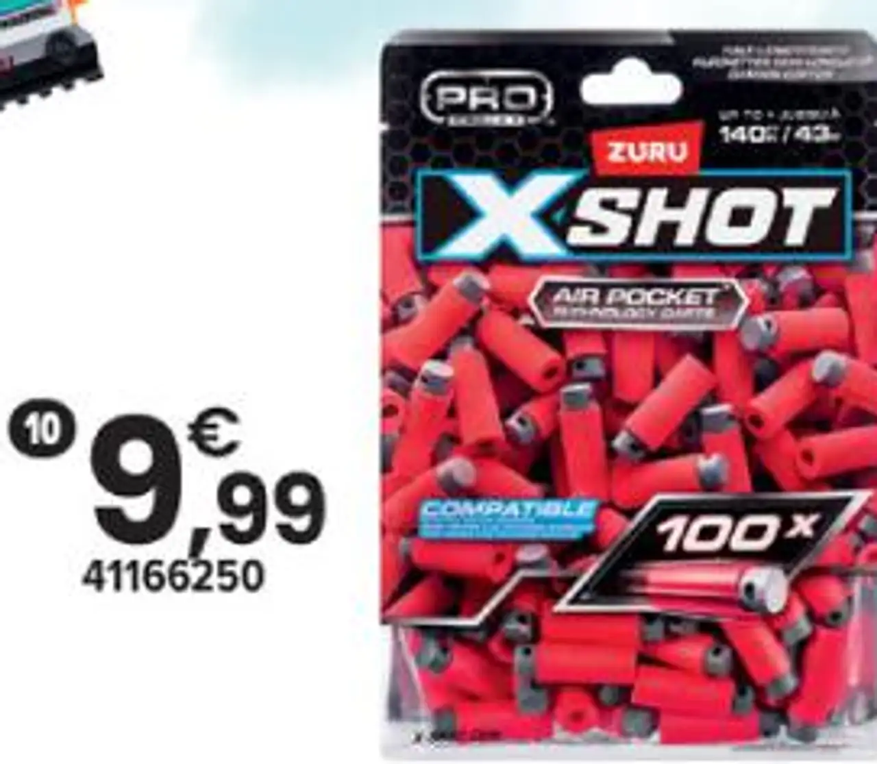 XSHOT-PRO-SERIES - 100 FL CHETTES DE RECHARGE