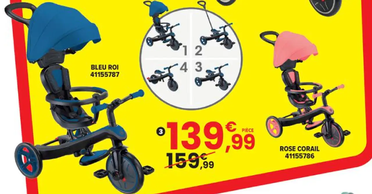 TRICYCLE EXPLORER 4 EN 1