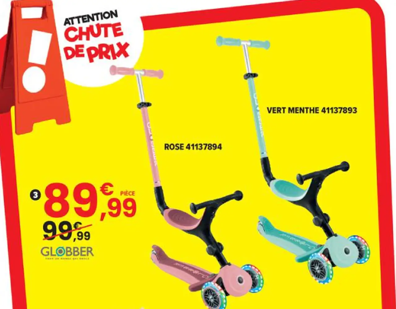 TROTTINETTE 3 ROUES ÉVOLUTIVE GO UP ACTIVE LIGHTS