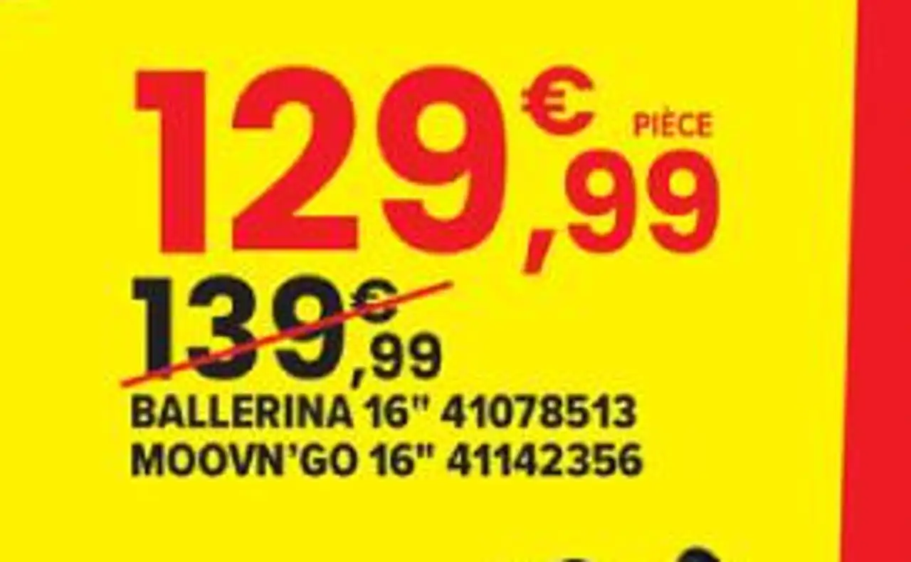 VÉLO BALLERINA OU MOOVN'GO 16"