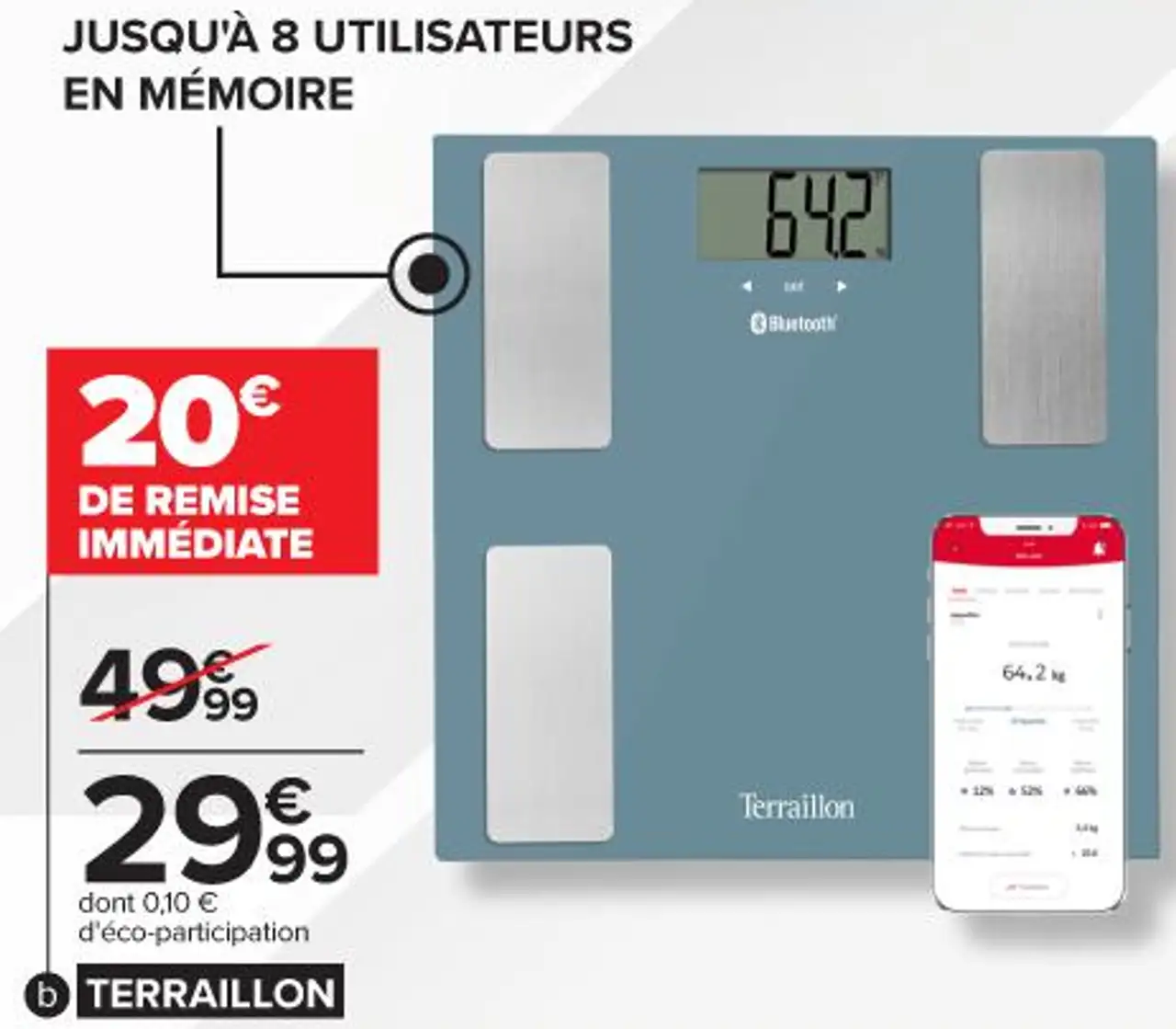 Impédancemètre Réf. : SMART CONNECT bleu