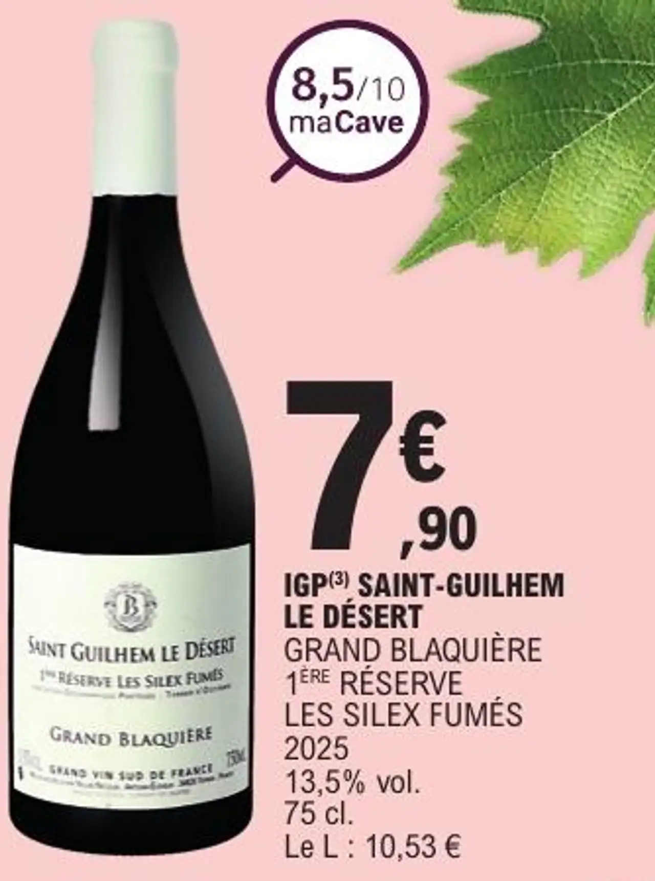 IGP(3) SAINT-GUILHEM LE DÉSERT GRAND BLAQUIÈRE 1ÈRE RÉSERVE LES SILEX FUMÉS 2025