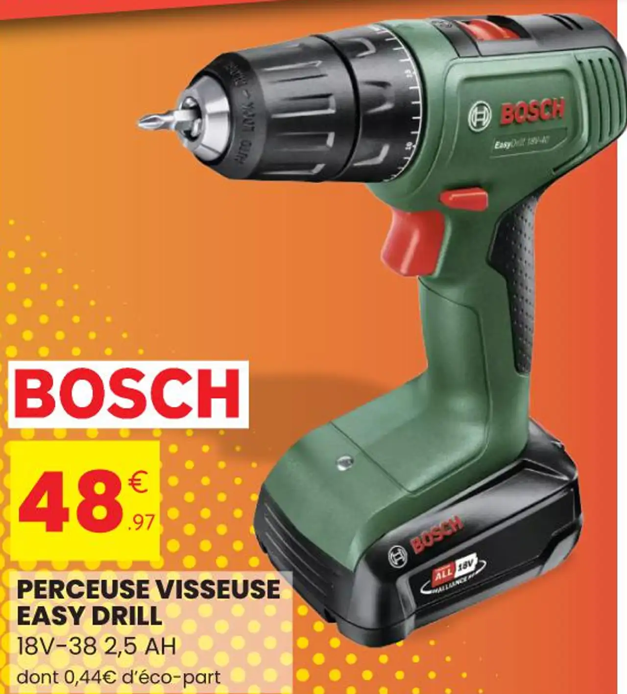 PERCEUSE VISSEUSE EASY DRILL BOSCH