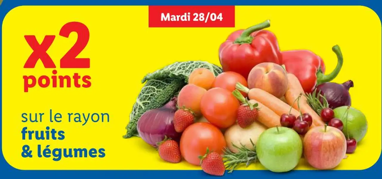 rayon fruits & légumes