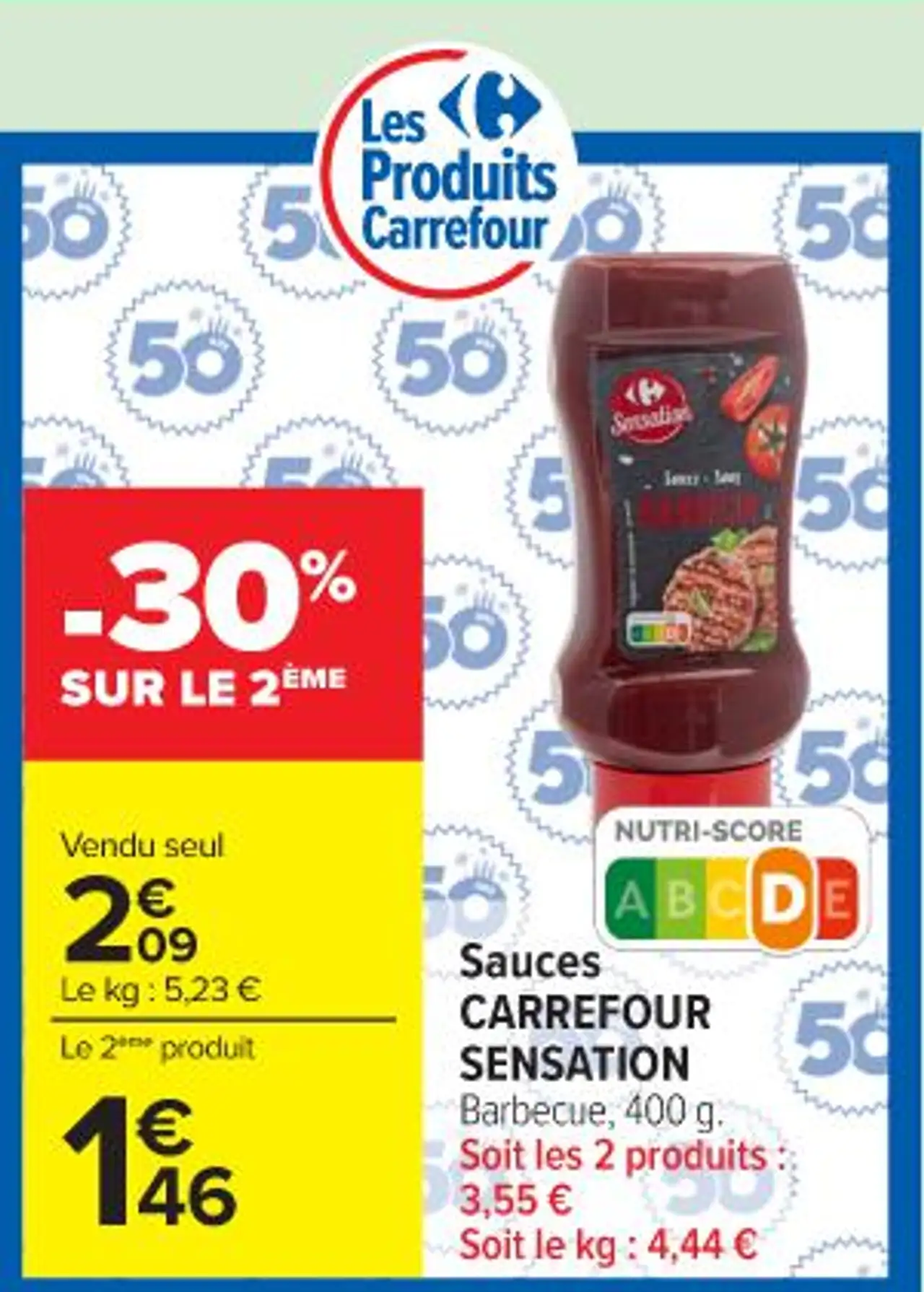 Sauces CARREFOUR SENSATION