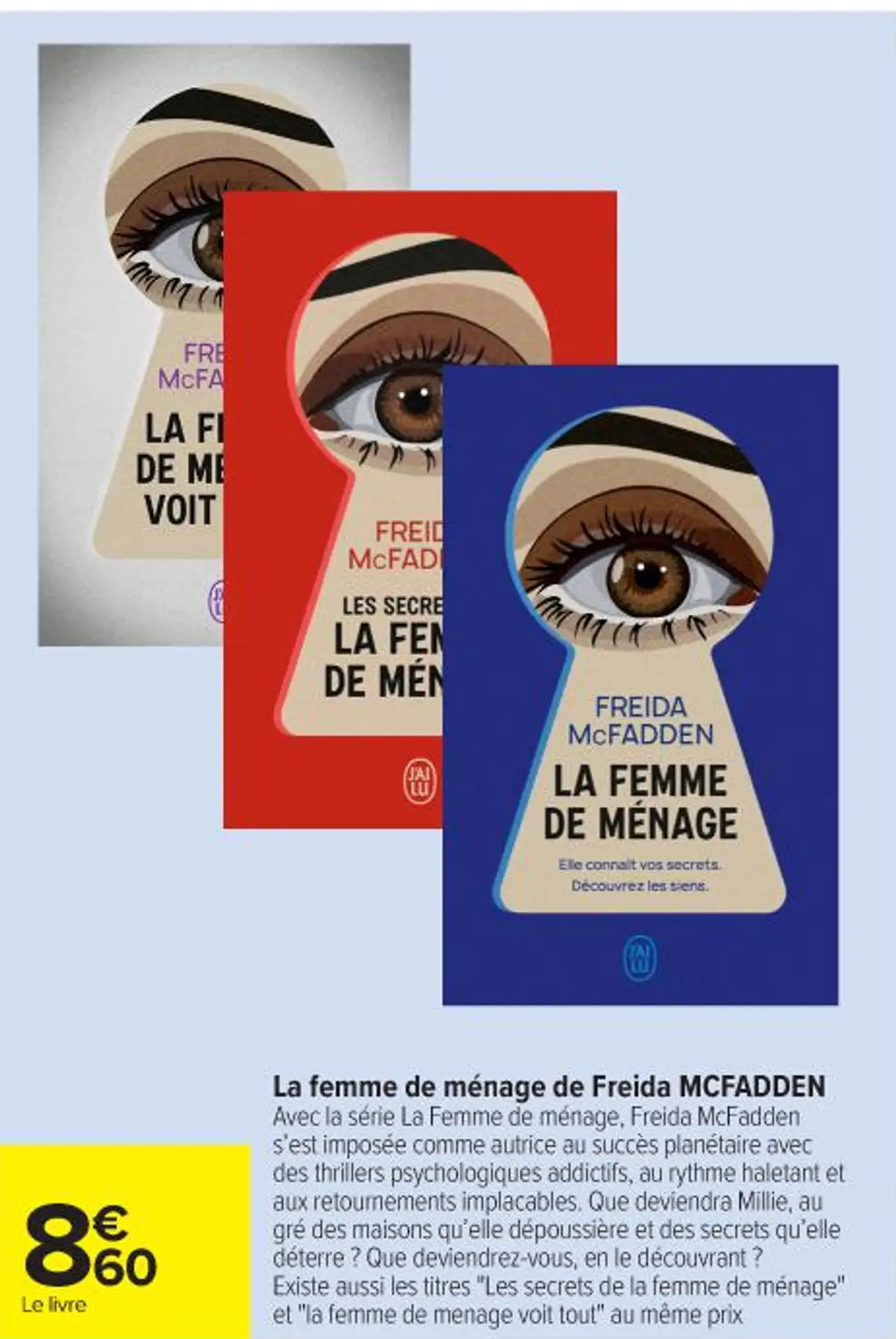 La femme de ménage de Freida McFADDEN