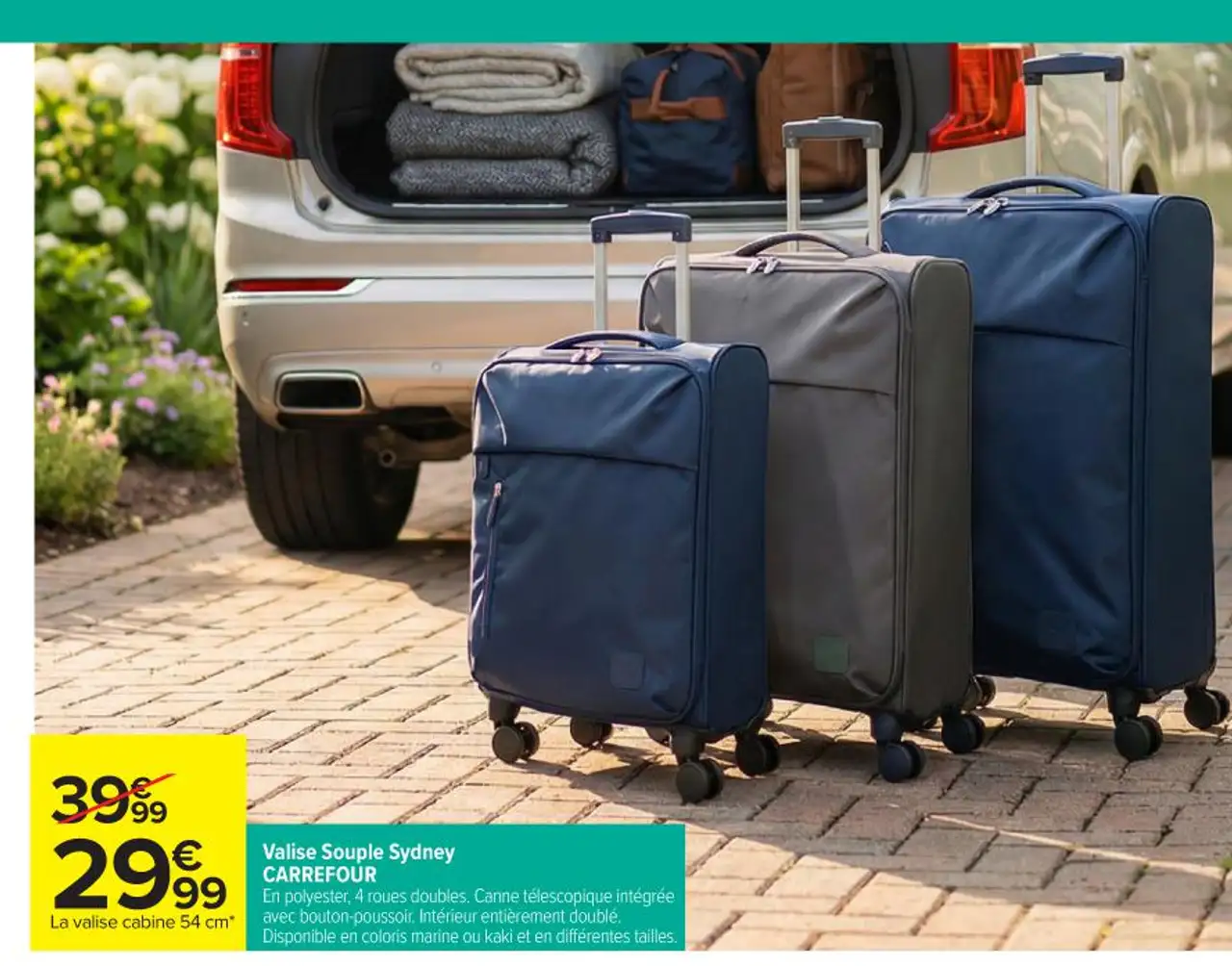 Valise Souple Sydney CARREFOUR