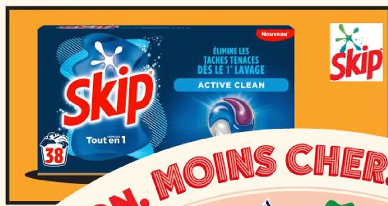 Capsules de lessive Active Clean