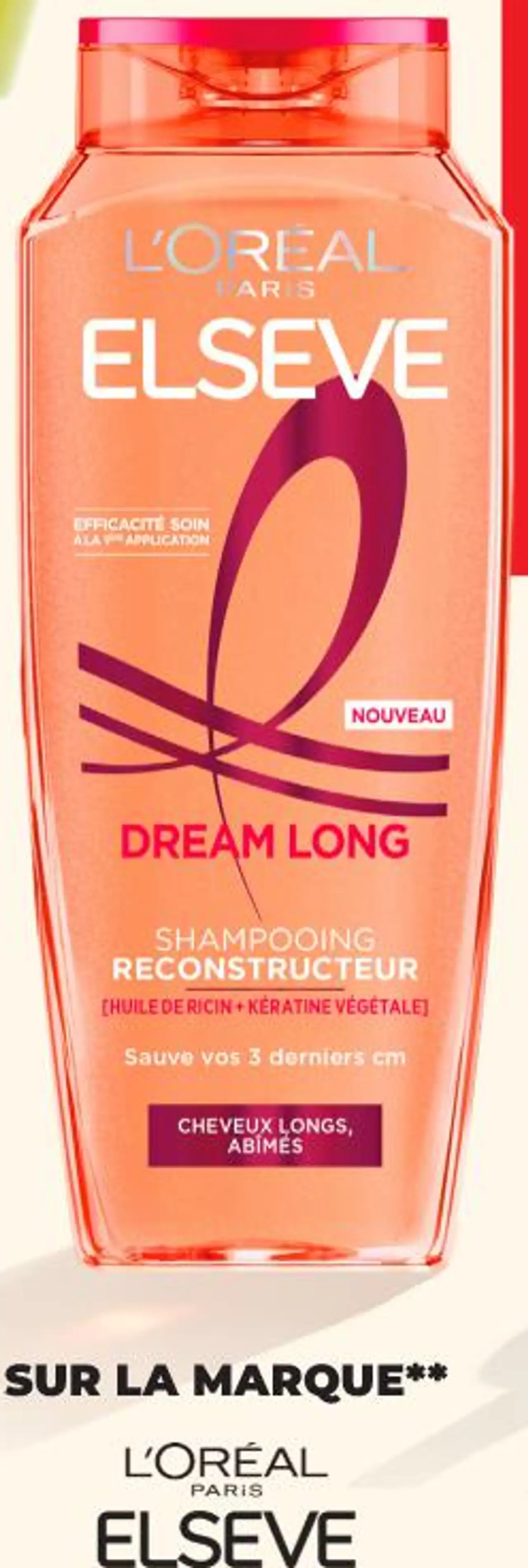Shampooing reconstructeur Elsève Dream Long L'Oréal Paris