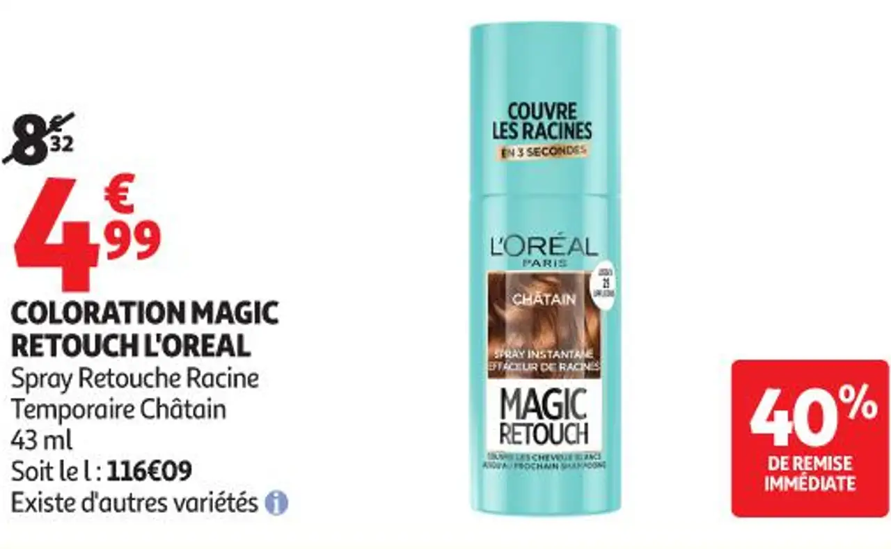 COLORATION MAGIC RETOUCH L'OREAL