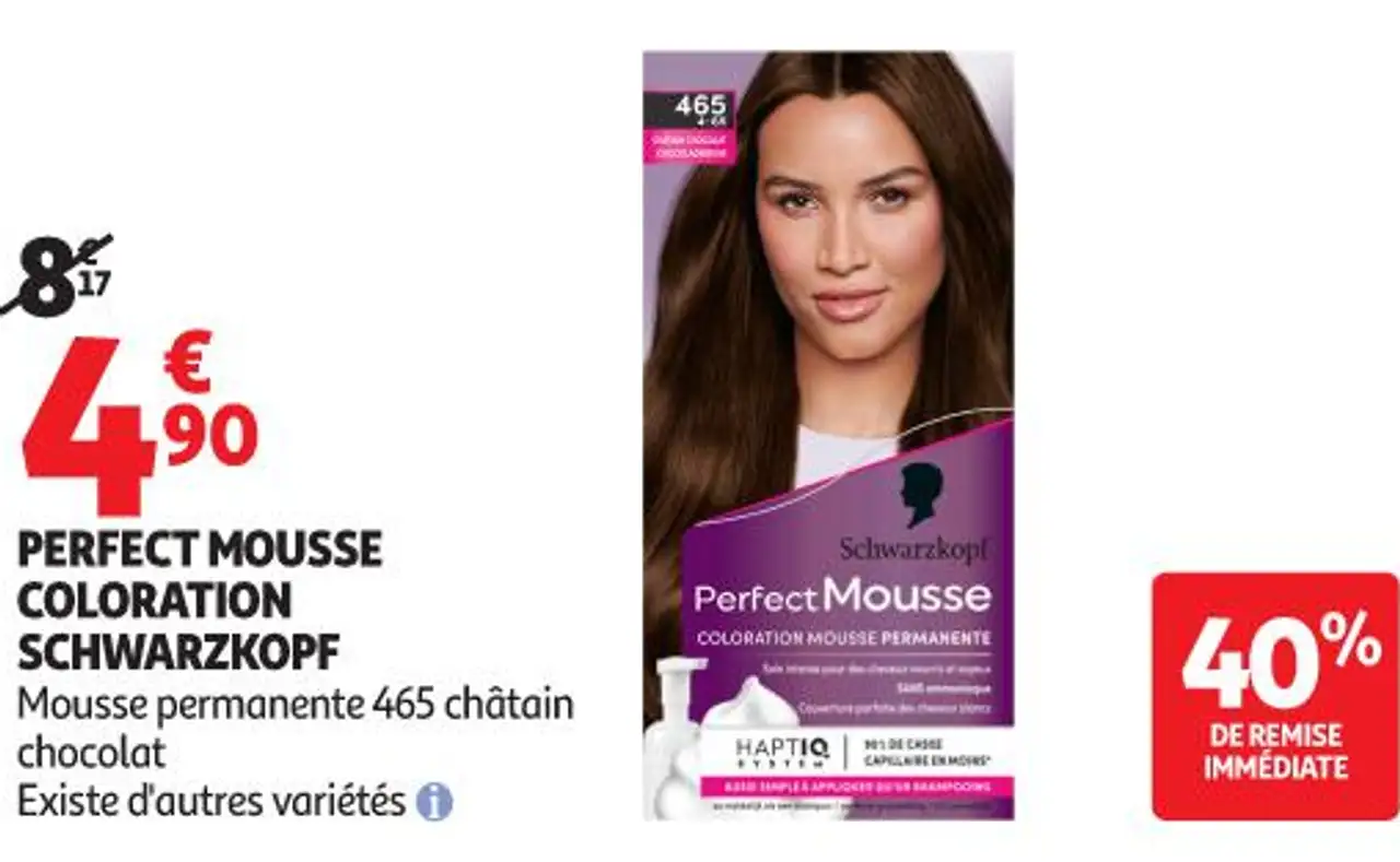 PERFECT MOUSSE COLORATION SCHWARZKOPF