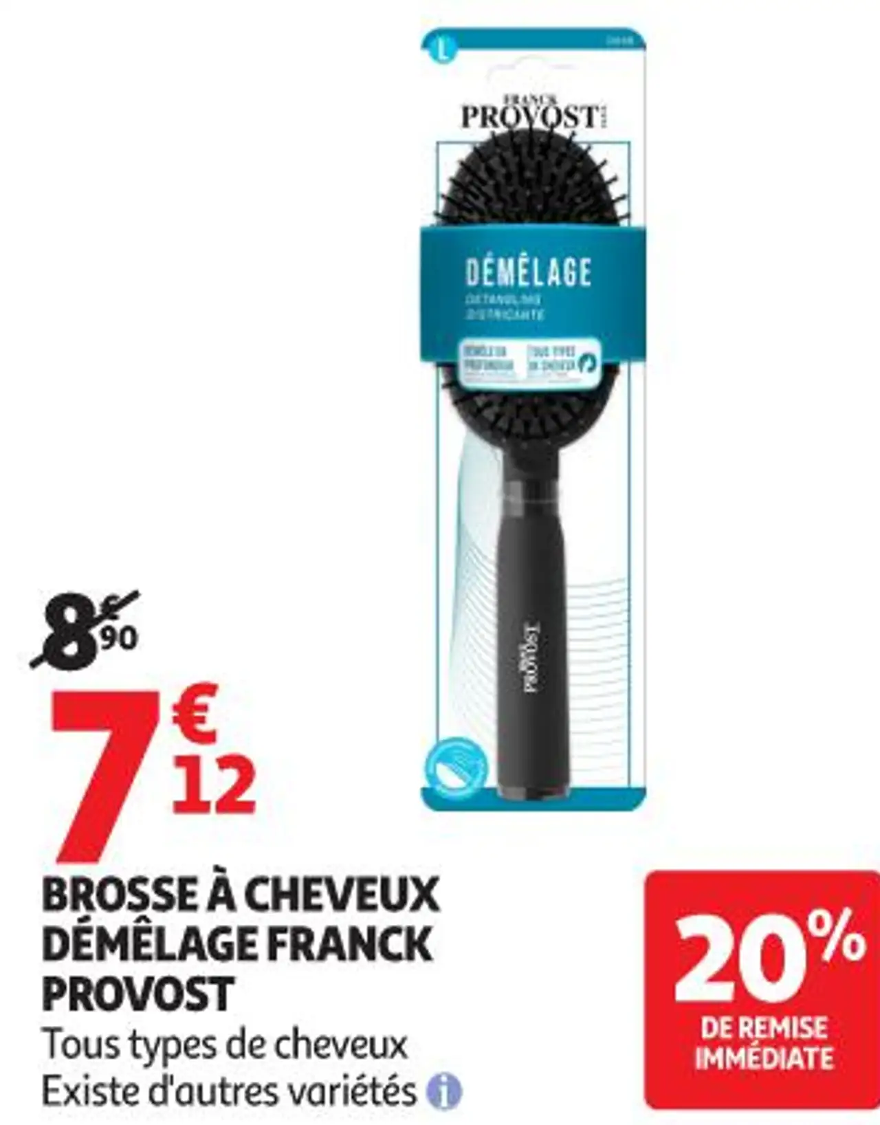 BROSSE À CHEVEUX DÉMÊLAGE FRANCK PROVOST